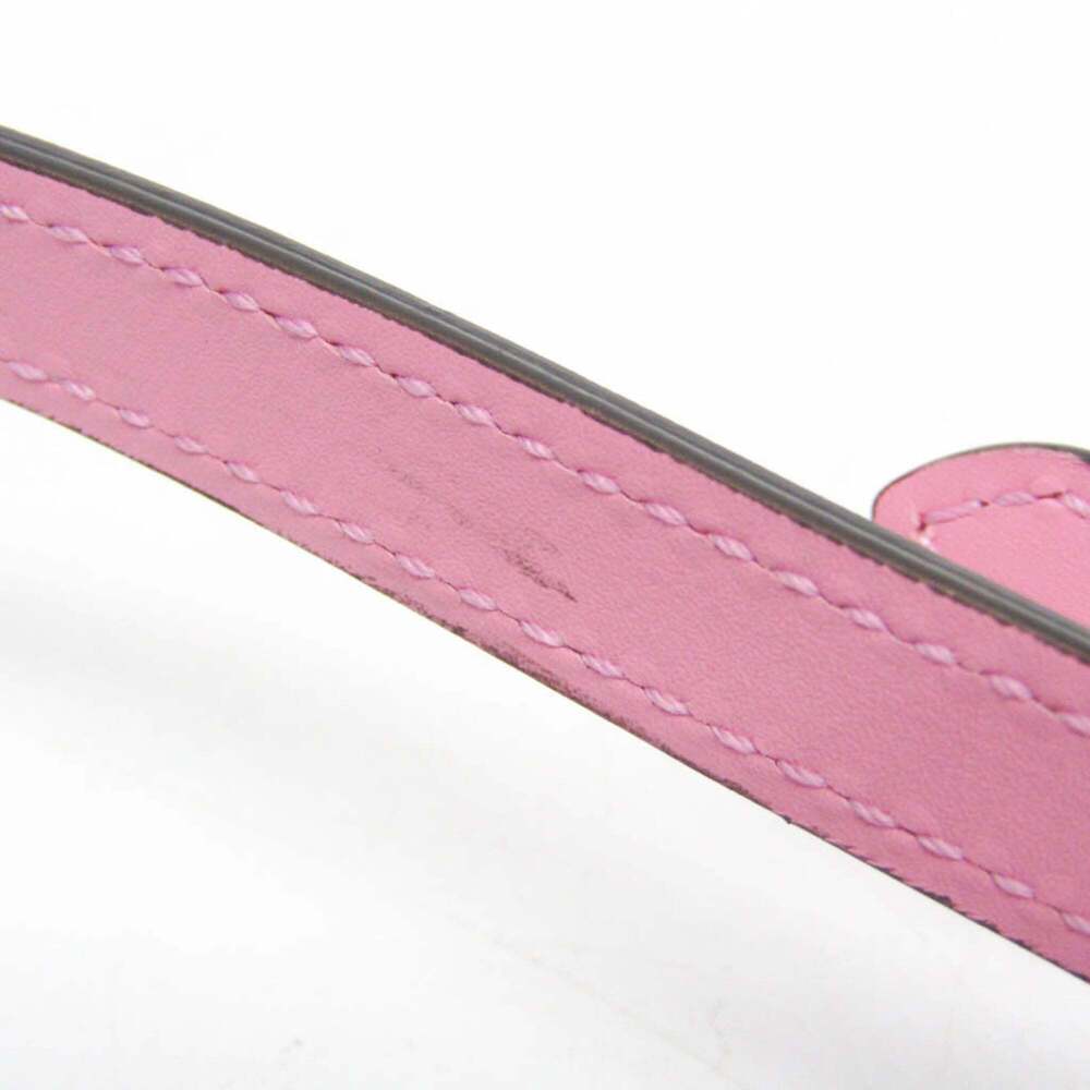 GUCCI Authentic Pink Leather Bamboo Shoulder Bag - Picture 11 of 14
